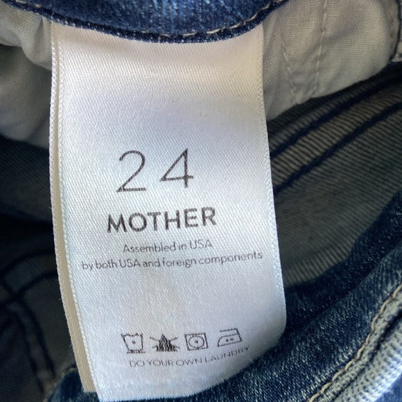 MOTHER “The Looker” The Groovin’ Skinny Fit Zip Fly Size 24 x 30” - Picture 10 of 13